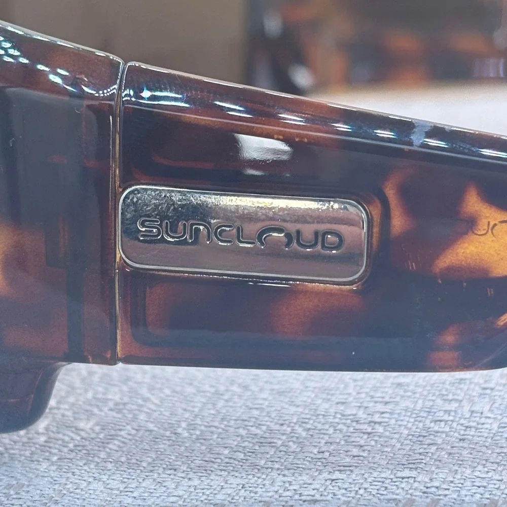 Suncloud Impulse Sunglasses Unisex OS Tortoise Excellent Polarized Sport Wrap